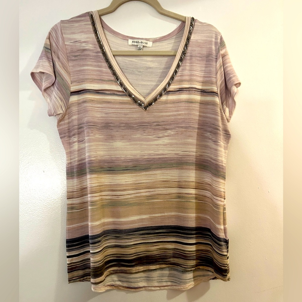 NWOT: Rose & Olive- Large t-shirt